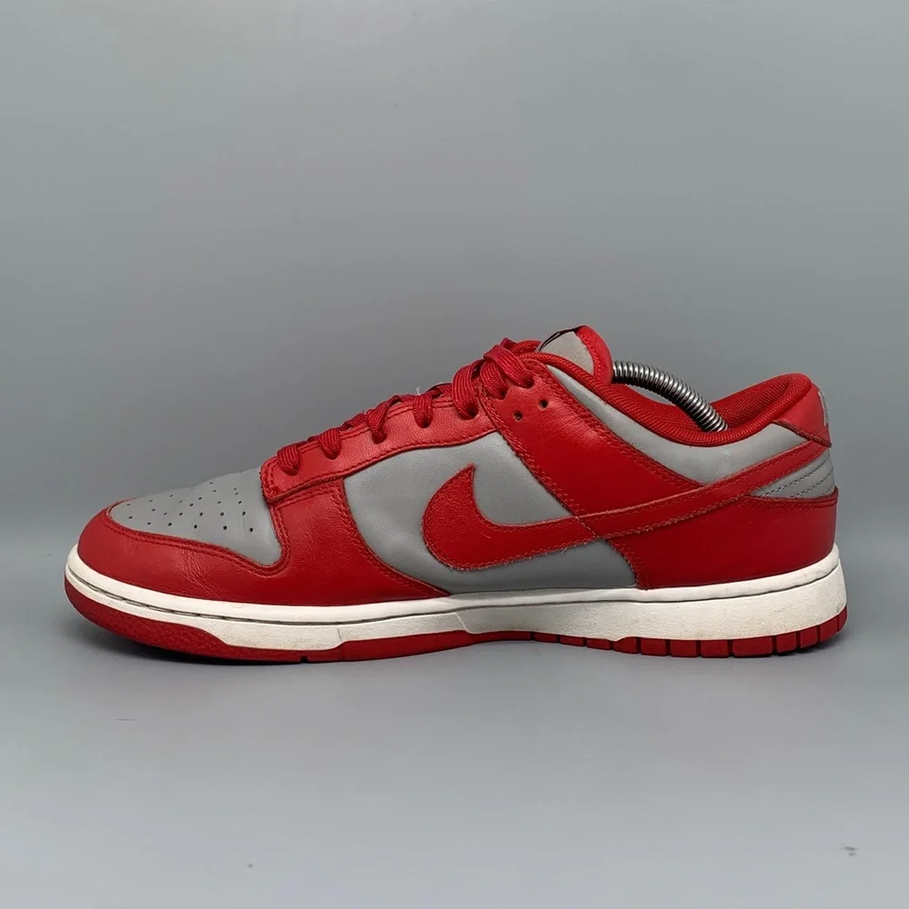 Nike Dunk Low “UNLV”‎ Medium Grey Varsity Red DD1391-002 Men’s Sz 11